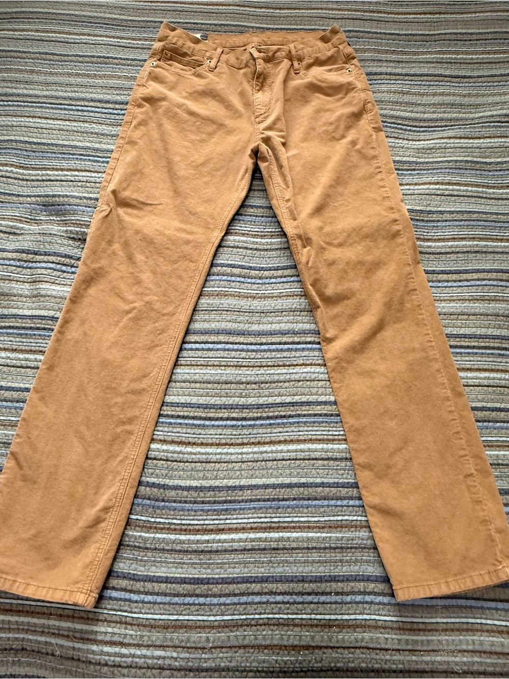 Marine Layer Men’s Corduroy Pants in Camel Tan NWOT